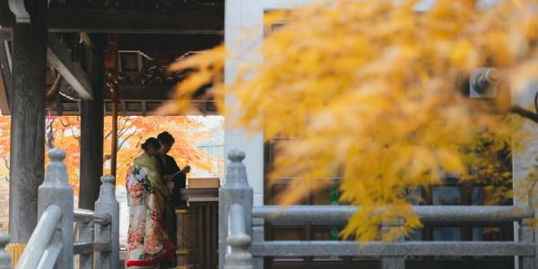 西野神社フォトウェディング例和装